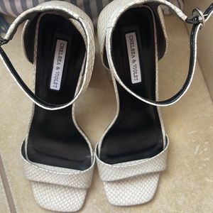 Chelsea & Violet heel sandals